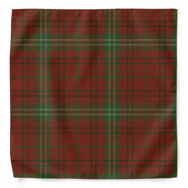 Morrison Clan Tartan Bandana (Front)