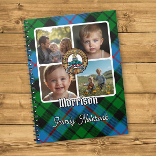 Morrison Family Photo Collage Notebook