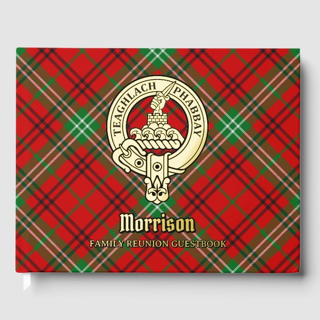 Morrison Family Reunion Guest Book (Front)