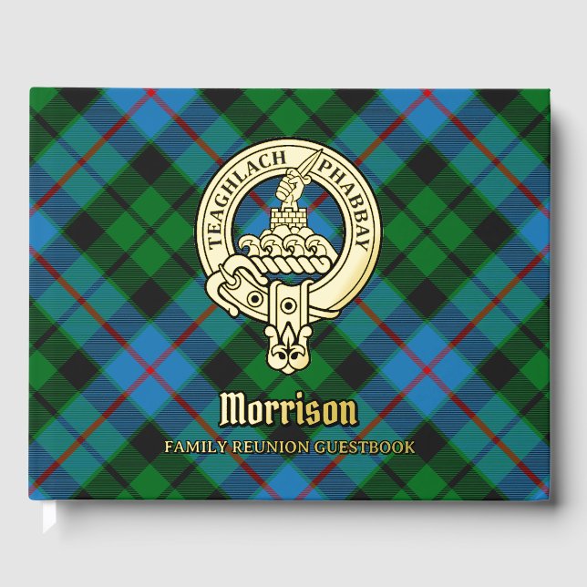 Morrison Family Reunion Guest Book (Front)