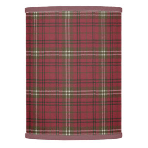 Morrison Red Weathered Original Scottish Tartan Lamp Shade