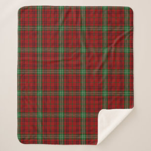 Morrison Tartan Plaid Sherpa Medium Fleece Blanket
