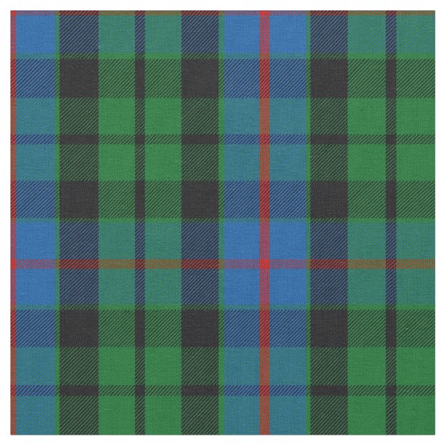 Morrison Tartan Print Fabric (Close Up)