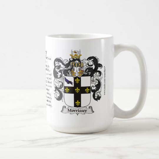 Morrissey Family Coat of Arms Coffee Mug