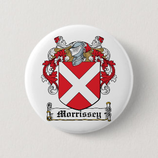 Morrissey Family Crest Pinback Button