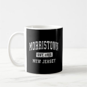 Morristown New Jersey Nj Established Sports Coffee Mug
