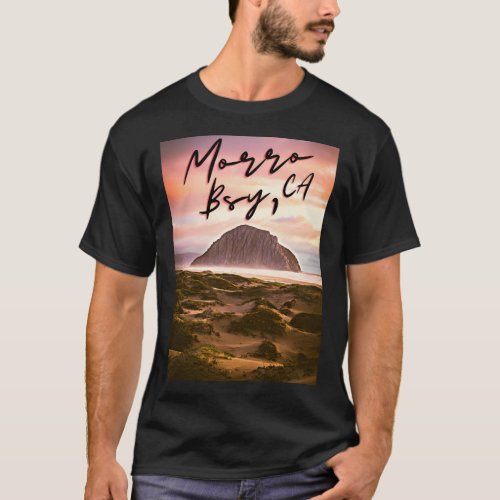 Morro Bay Ca Morro Rock California T_Shirt