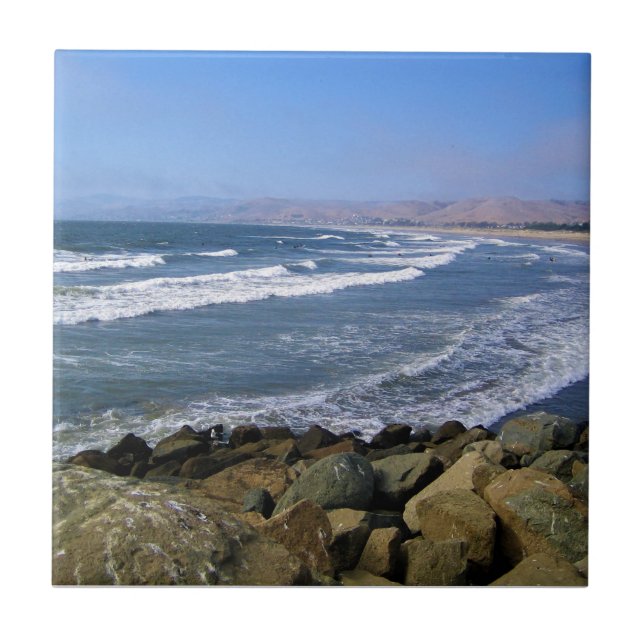 Morro Bay, California Ceramic Tile (Front)