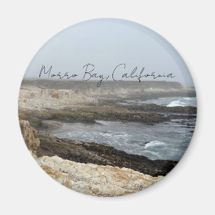 Morro Bay California Coastal Photography Magnet