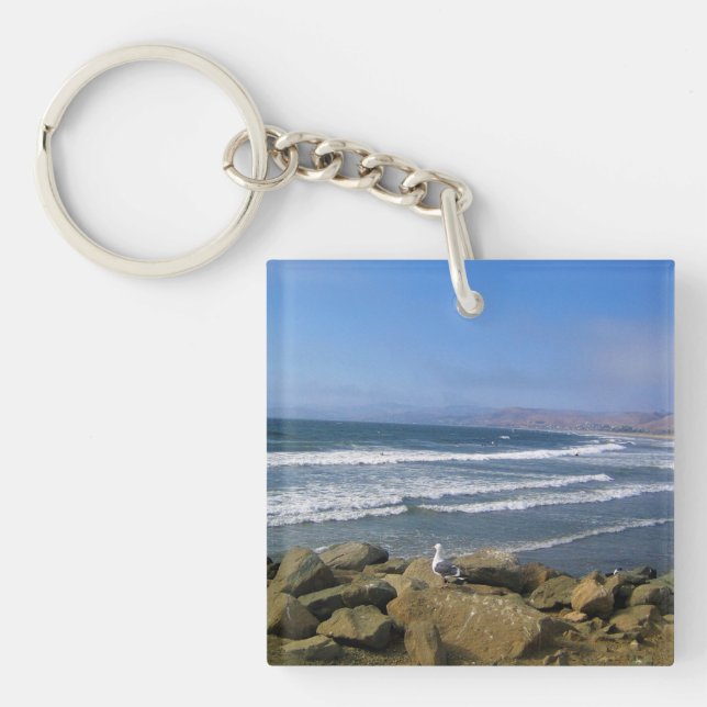 Morro Bay, California Keychain (Front)
