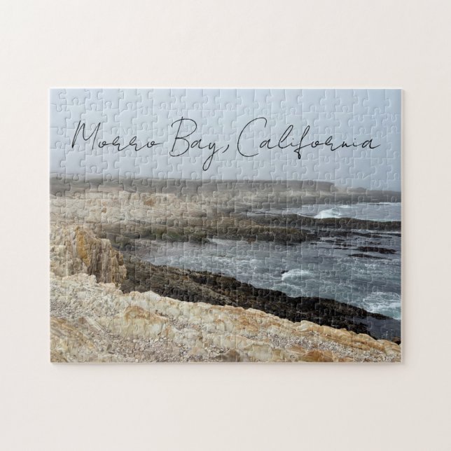 Morro Bay California Ocean Photography Jigsaw Puzzle (Horizontal)