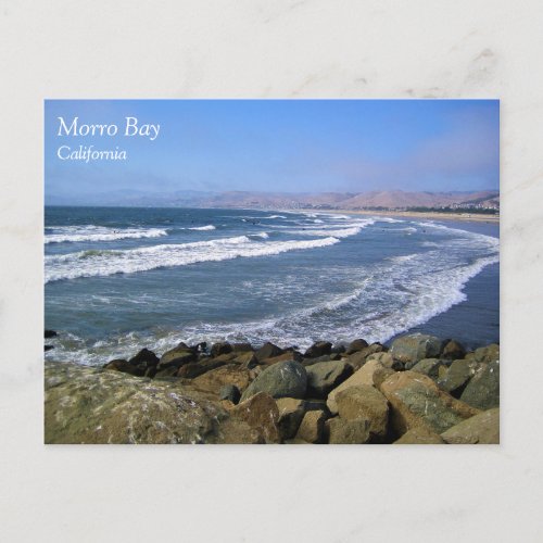 Morro Bay California Postcard