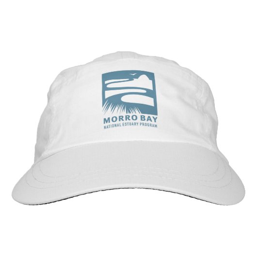 Morro Bay Estuary Logo Woven Performance Cap (Front)