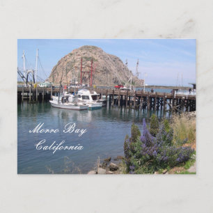 Morro Bay Fishing Dock, California Postcard