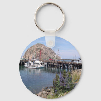 Morro Bay Photo Keychain