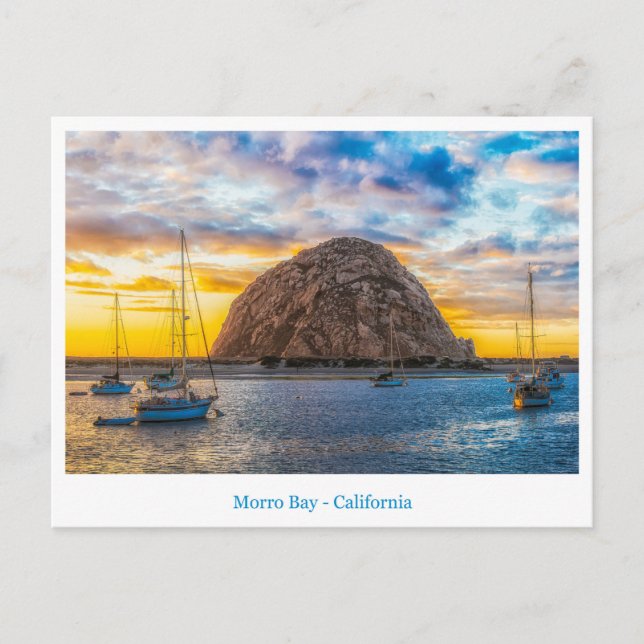 Morro Bay Postcard (Front)