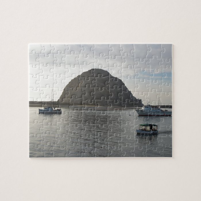 Morro Rock at Morro Bay, CA Puzzles