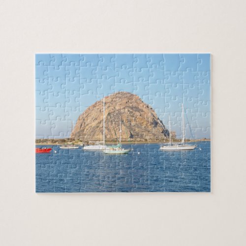 Morro Rock California Jigsaw Puzzle