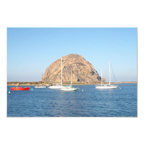 Morro Rock California Photo Print