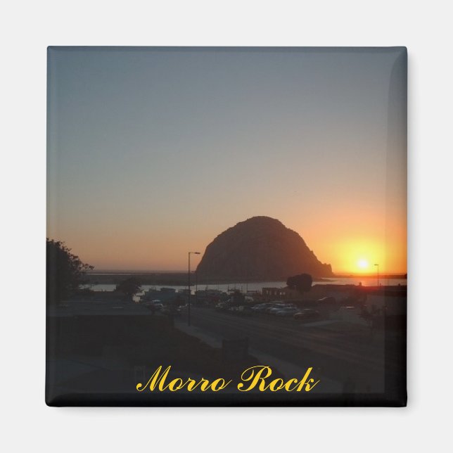 Morro Rock Magnet (Front)