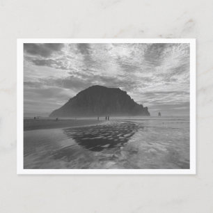 Morro Rock, Morro Bay in Sepia Postcard