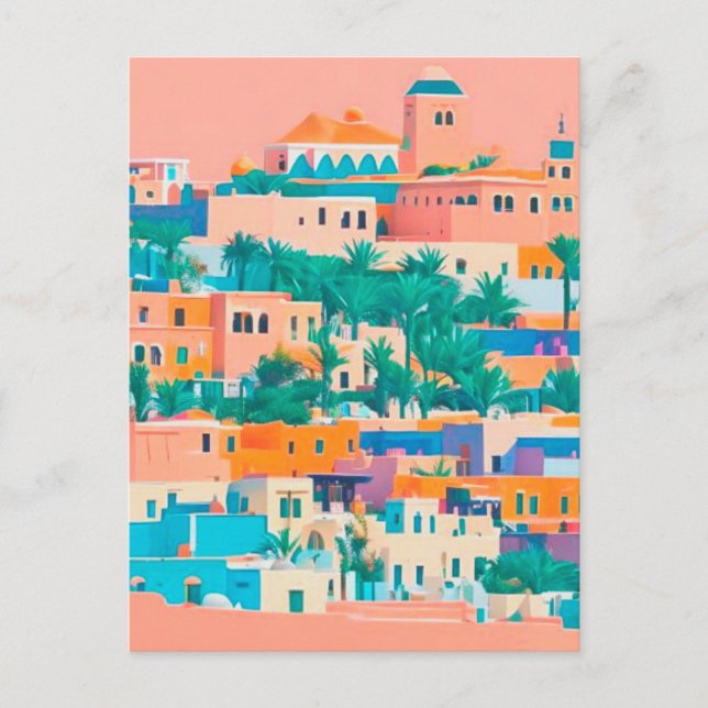 Morroco Postcard (Front)