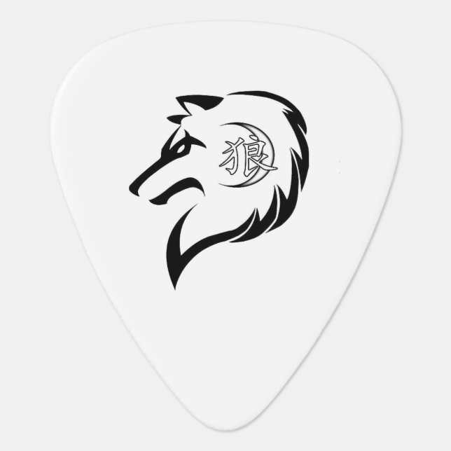 MORS Wolf Edition Guitar Pick (Front)