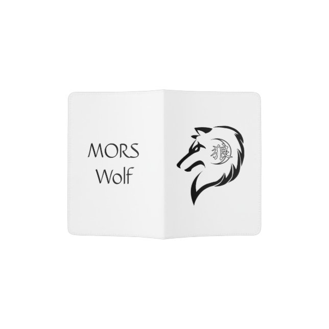 MORS Wolf Edition Passport Holder (Opened)