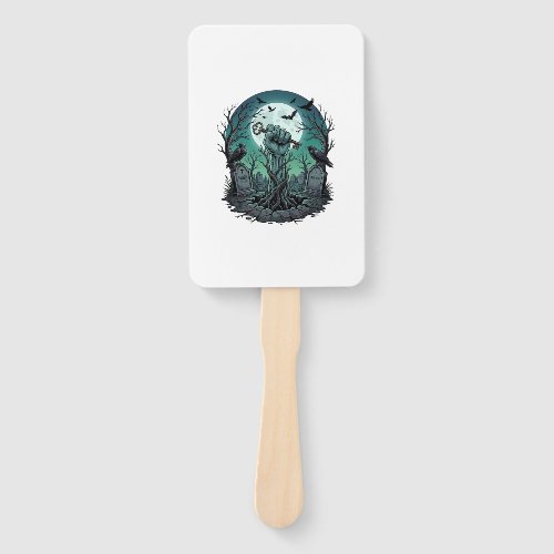 Mors Zombie Hand Skeleton Key Tombstone Ravens Hal Fan
