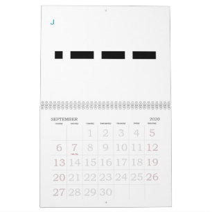 Morse Code 24 Months Alphabet Calendar