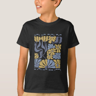 Morse Code 8647 Subtle Anti Trump 86 47 Floral Boh T-Shirt