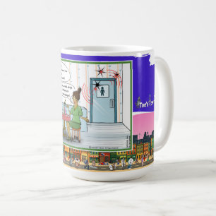 Morse Code Absurd Wordplay Humor Classic Coffee Mug