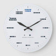 Morse Code Clock - True Signal Length, Frost