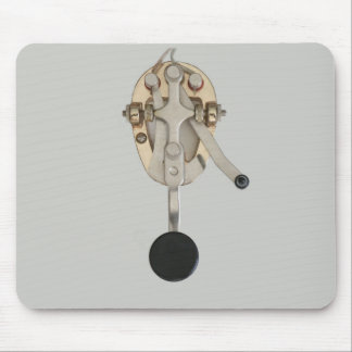 Morse Code CW Key Computer Mousepad