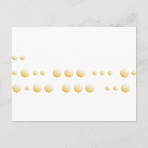 Morse Code I love You Postcard