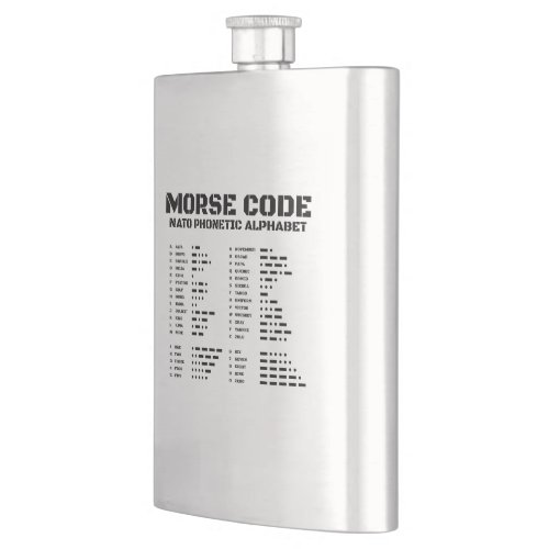 Morse Code NATO Phonetic Alphabet Flask