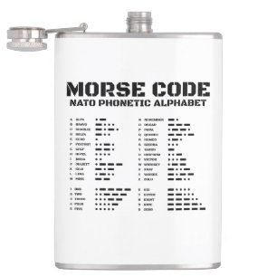 Morse Code NATO Phonetic Alphabet Flask