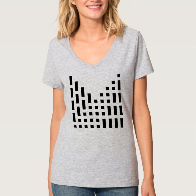 Morse Code Numerals T-Shirt (Front)