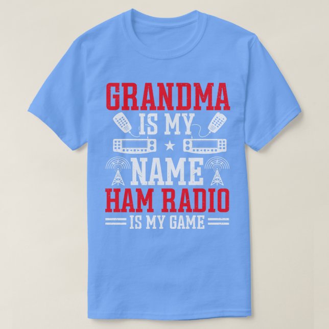Morse Code Radio Ham Amateur Radio Operator Gift ( T-Shirt (Design Front)