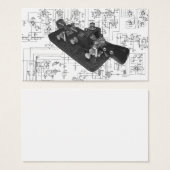 Morse Code Radio Key Schematic (Front & Back)