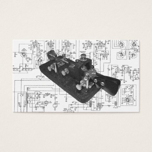 Morse Code Radio Key Schematic (Front)