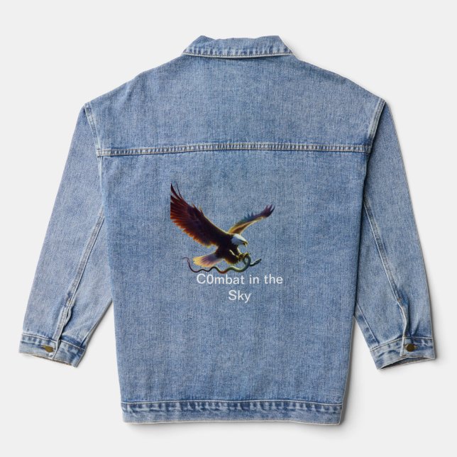 Mortal Combat. Denim Jacket (Back)