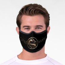 Mortal Kombat Theatrical Logo Premium Face Mask