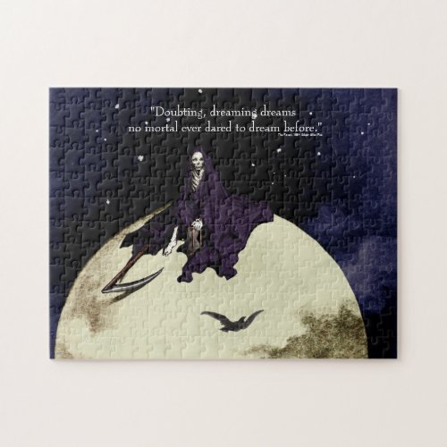 Mortality and the Moon Jigsaw Puzzle