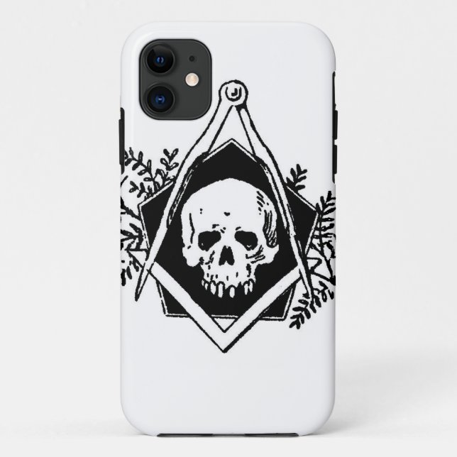 Mortality Square and Compasses Case-Mate iPhone Case (Back)