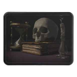Mortality Trailer Hitch Cover