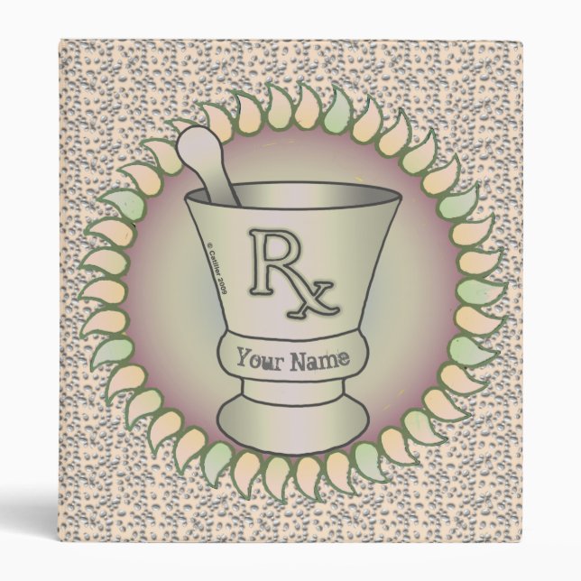 Mortar and Pestle Binder (Front)