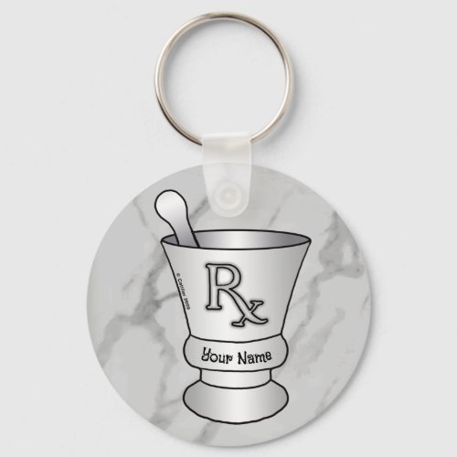 Mortar and Pestle  Keychain