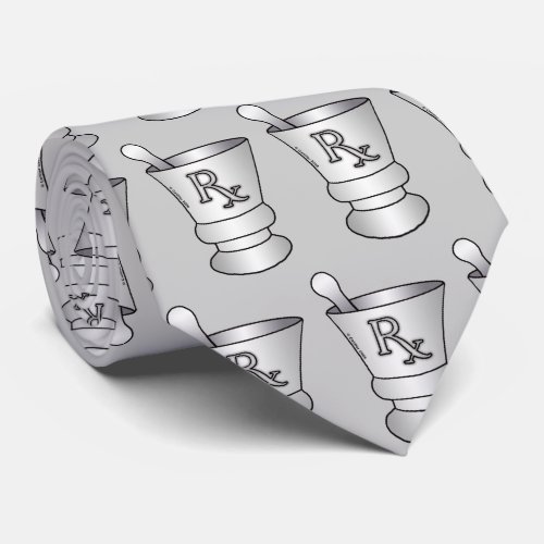 Mortar and Pestle mens tie