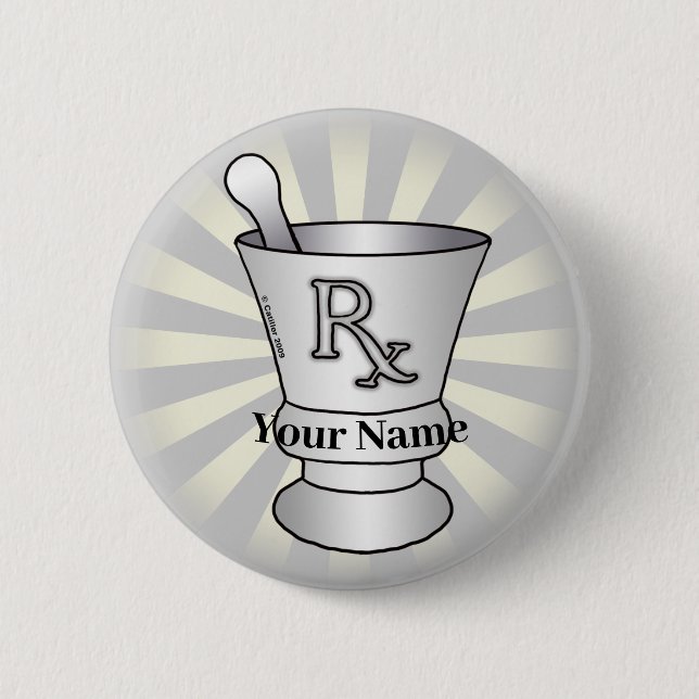 Mortar and Pestle  pin (Front)